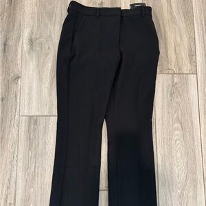 NWT Express Boot mid rise editor 6R black pants